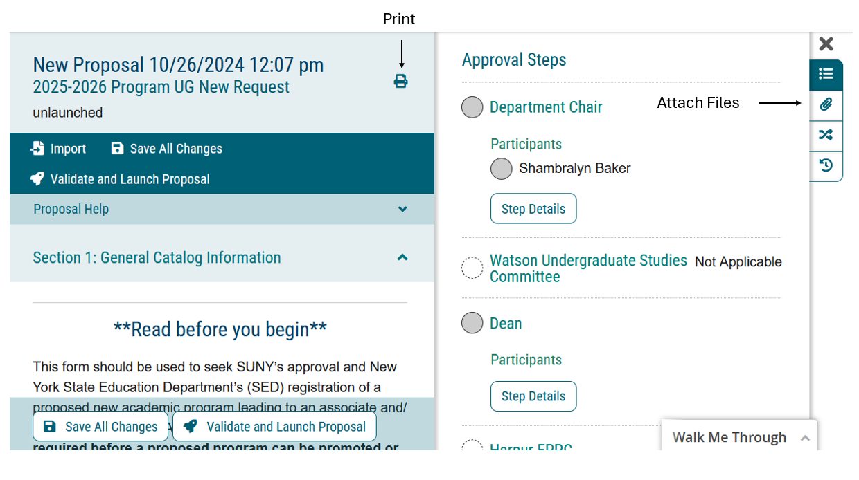 proposal form