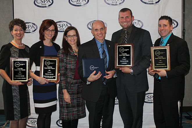 Student Affairs Receives Four Awards for Outstanding Programs