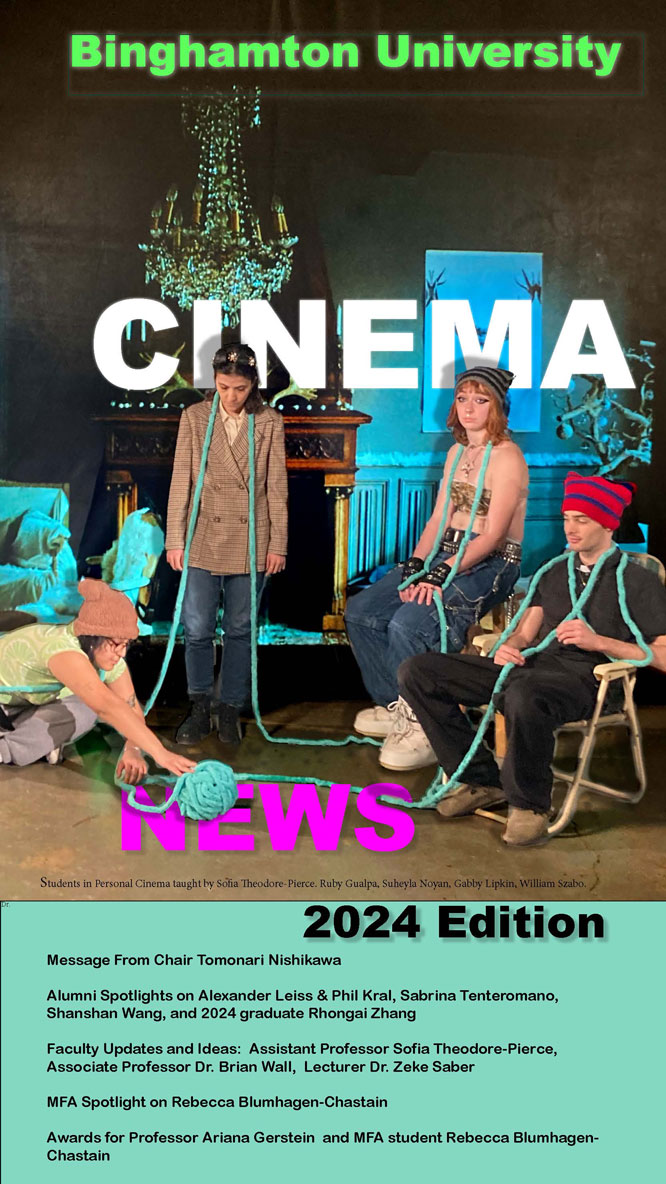 Cinema department newsletter 2024