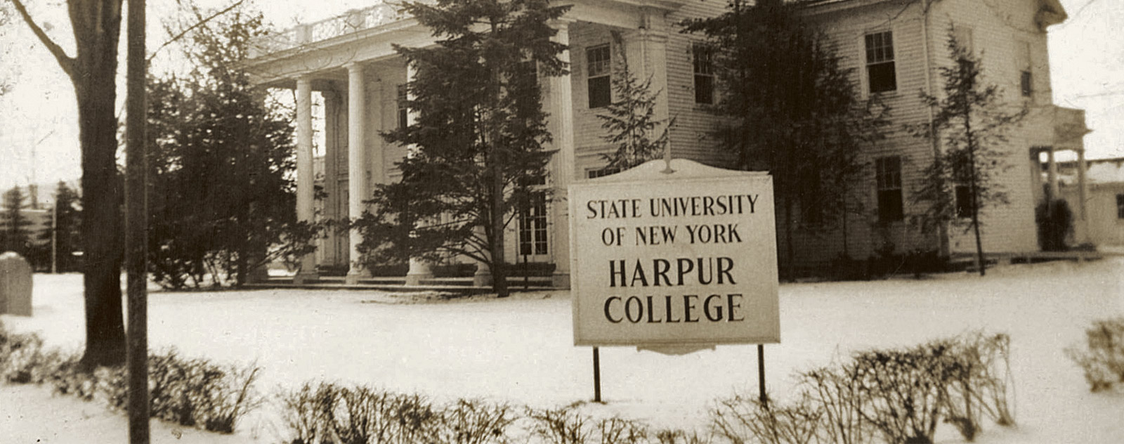 History of Harpur College Harpur College Binghamton University