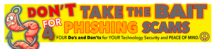 Don't Take the Bait for Phishing Scams