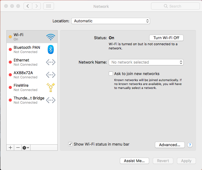 Instruction to Connect to eduroam Wi-Fi with Mac OS X 10.10 and newer
