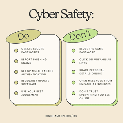 Cyber Do and Don'ts