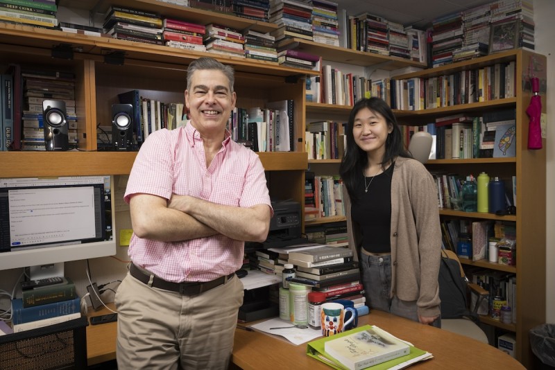 Nick Kaldis, professor of Chinese studies, and his student Sabrina Yu translated and published a script for the well-known Cantonese-language film 