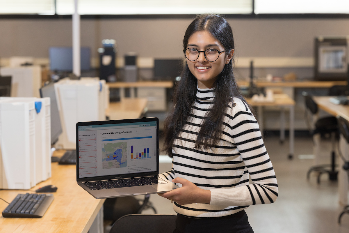 To help guide future policy decisions, Assistant Professor Neha Patankar uses energy system models that input thousands of data points about how electricity flows into and out of the power grid.