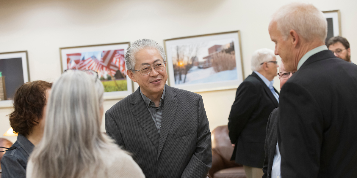 Hiroki Sayama was among the Binghamton University faculty members elevated to SUNY distinguished professor in 2024.