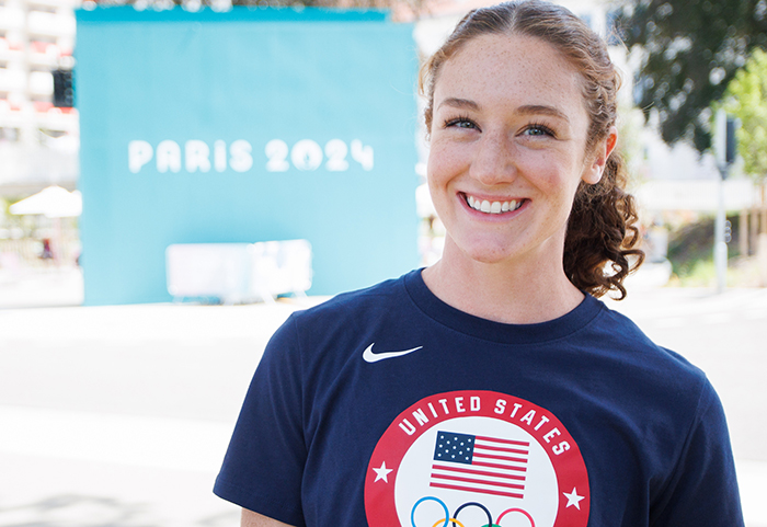 Emily Mackay spent two weeks in Paris and ran two races in the 1,500 meters while representing the United States at the Summer Olympics.