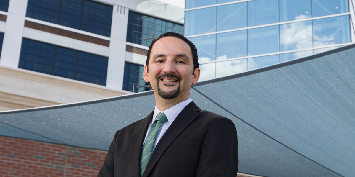 Mario R. Ortiz has been dean of Decker College of Nursing and Health Sciences since 2016. The college has seen significant growth in programs, students and personnel under his leadership.