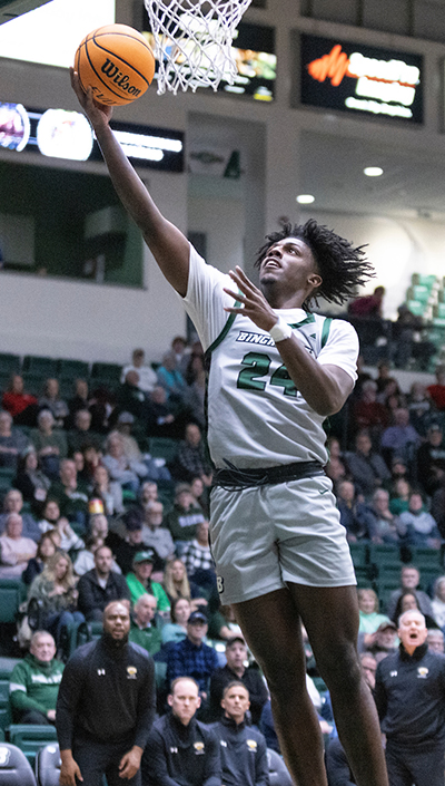 Post player Nehemiah Benson scored in double figures 16 times last season, averaging more than 10 points per game.