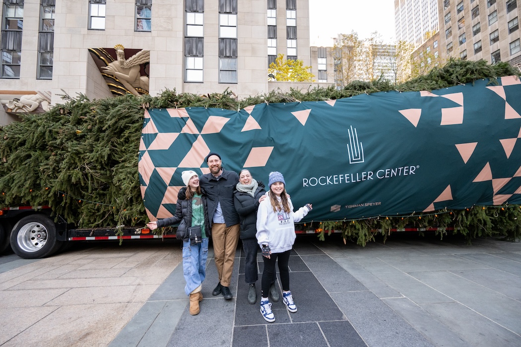 Official Rockefeller Center Christmas tree donated by Binghamton