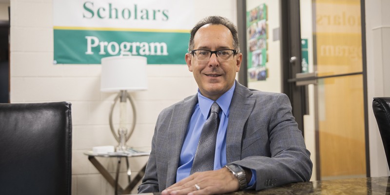 Associate Professor of History Stephen Ortiz will remain acting collegiate professor of College-in-the-Woods until January, but has already taken on the new role of assistant vice provost for academic enrichment and executive director of the Binghamton Scholars Program.