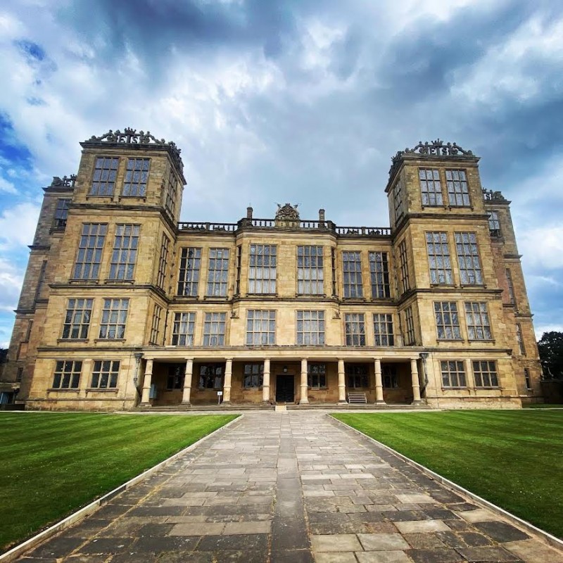 Hardwick Hall, a surviving example of a 