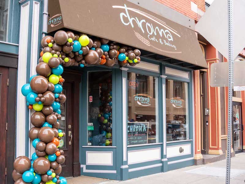 Chroma Cafe & Bakery, located at 97 Court St., Binghamton. Blackwood plans to offer unique menu items, seasonal treats and community-centered events that reinforce Chroma’s role as a vibrant gathering place.