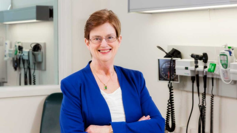 A photograph of Binghamton University Decker School of Nursing's Pam Stewart Fahs