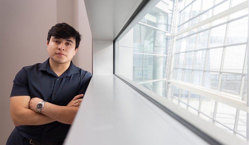 Richard Paredes, a Binghamton University School of Management student, co-founded Interlix Staffing. The company helps recruit Latin American talent and connect them with small businesses in the U.S.