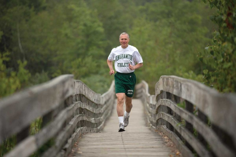 Binghamton researcher offers a psychological spin to exercise