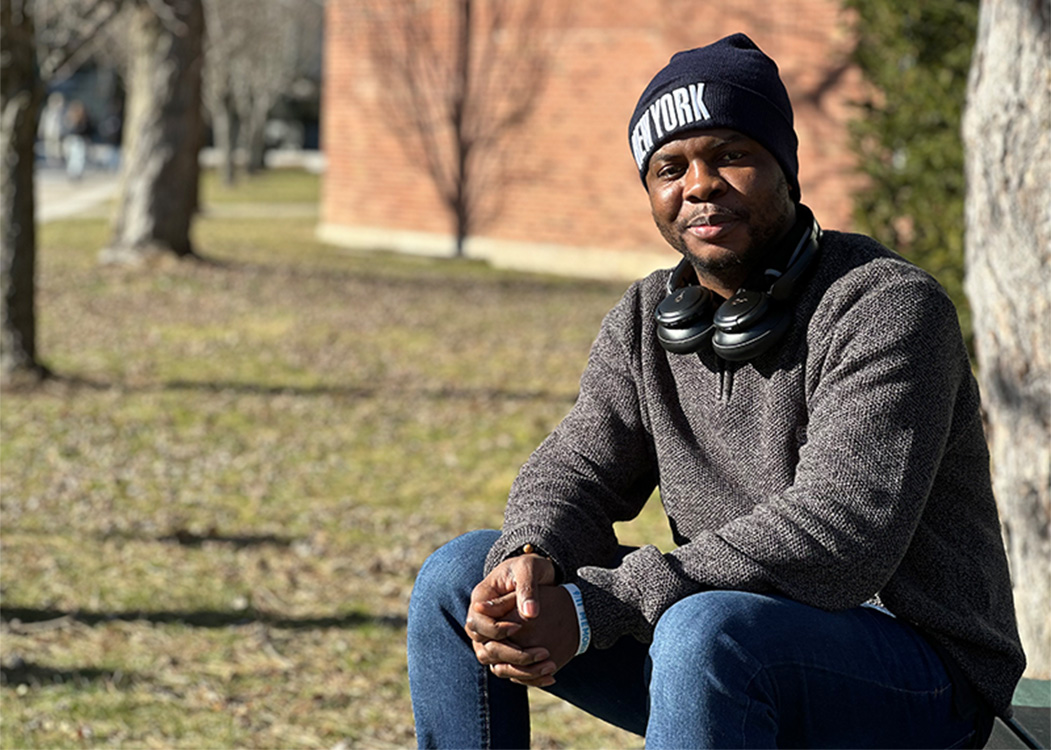 Alfred Lazarus is a Master of Business Administration student in Binghamton University's School of Management who grew up in Nigeria and aspires to grow his business in digital marketing as an SEO specialist.