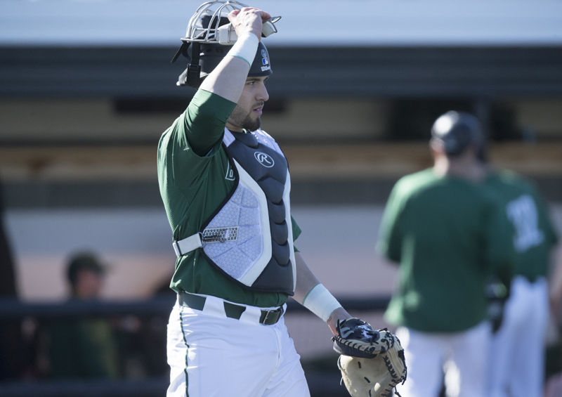 Senior catcher Jason Agresti hit .320 with 27 RBI last season.