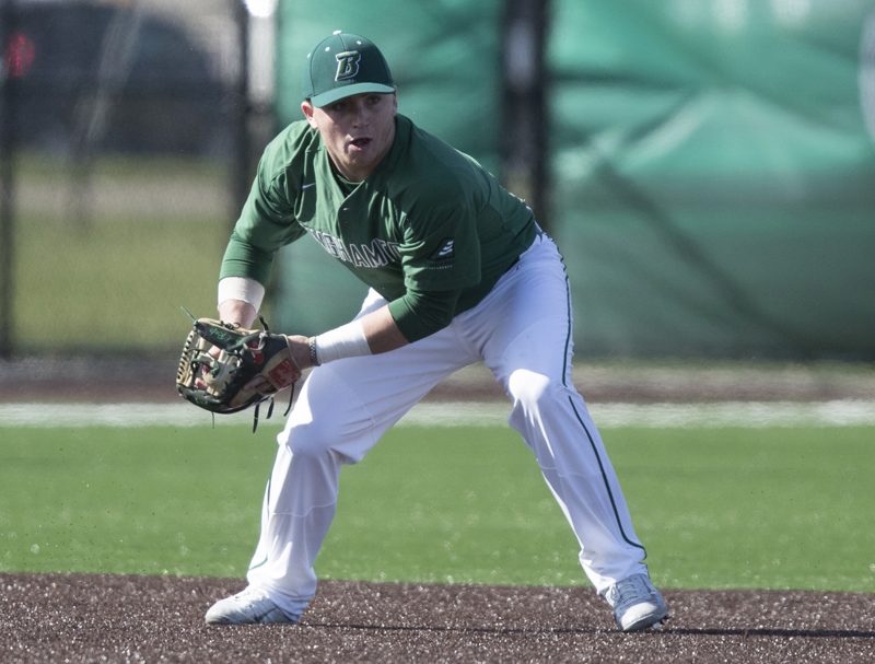 Senior Paul Rufo returns to the shortstop position after missing much of 2017 with an injury. He was hitting a team-high .347 before the injury.