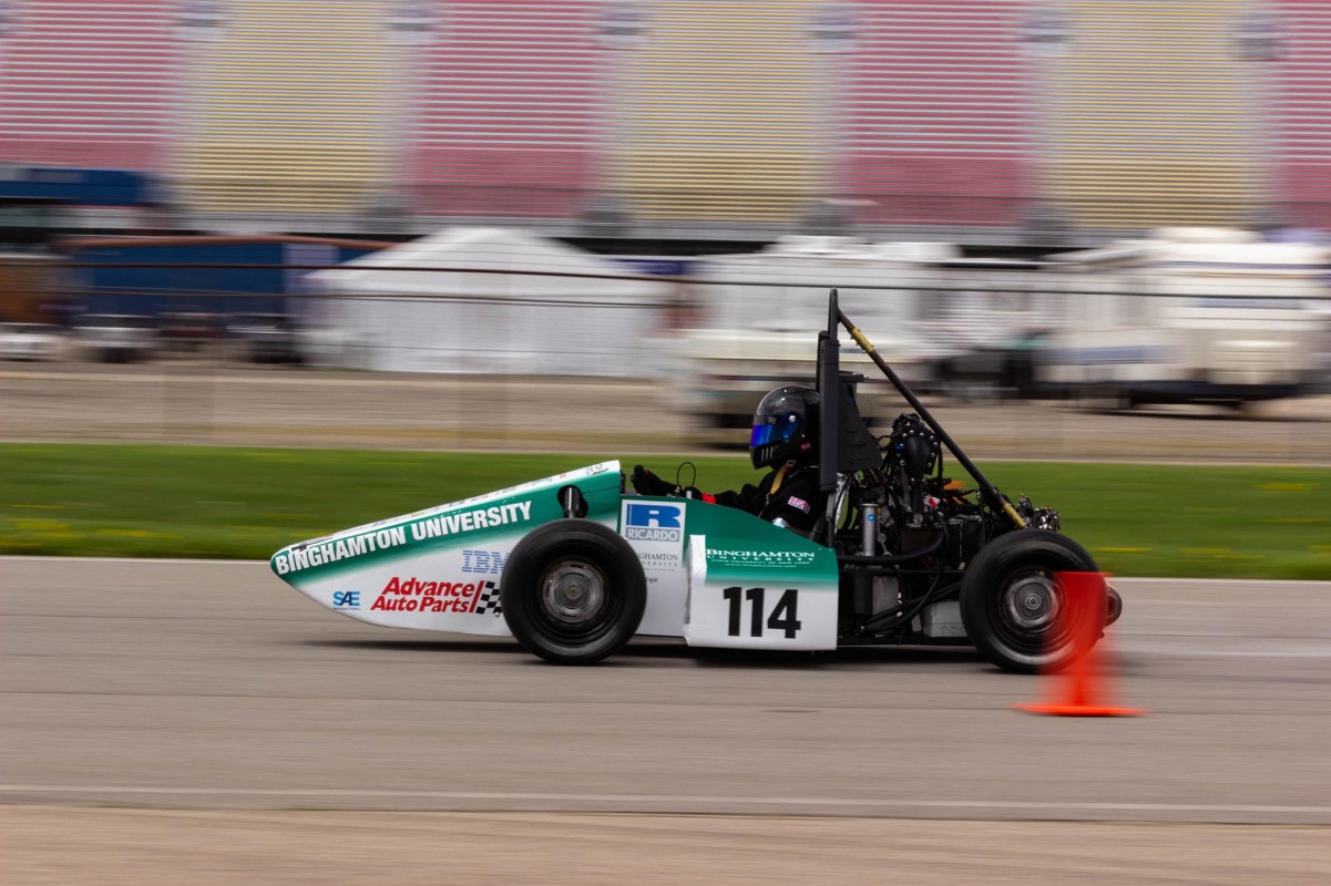 In its second year as a club, the Binghamton Motorsports Formula team is emphasizing documentation when building their vehicles.