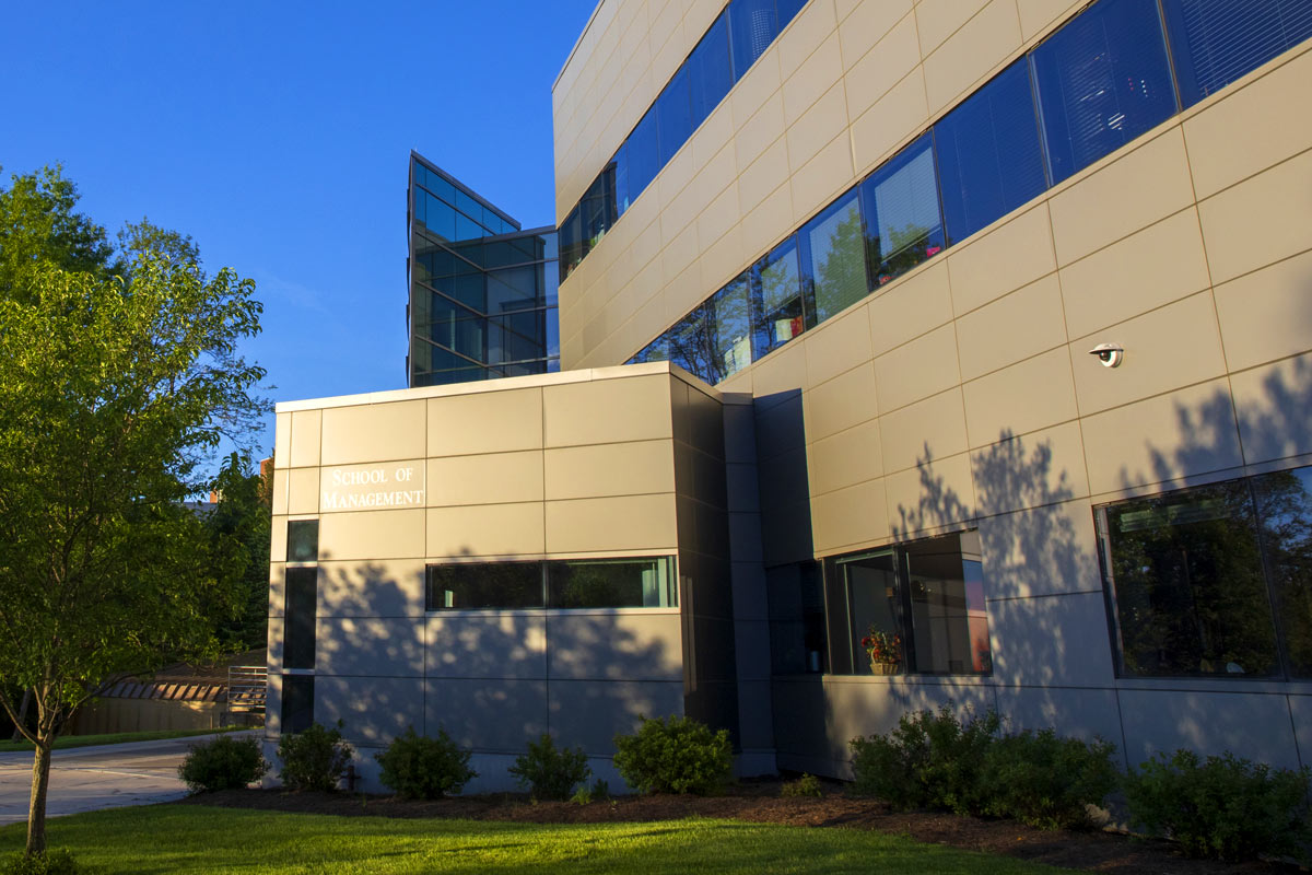 Academic Building A, home of the School of Management.