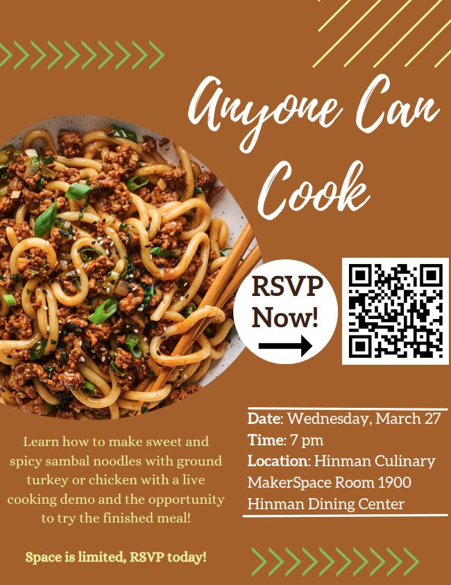 Anyone Can Cook March 27