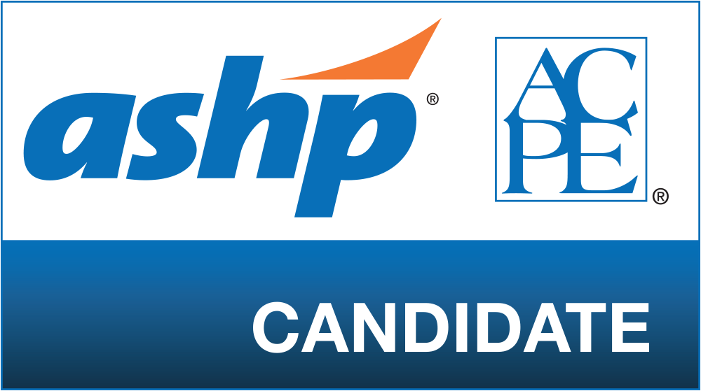 ASHP ACPE Candidate Badge