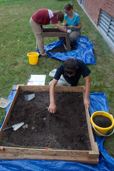 Mock Archaeology Dig