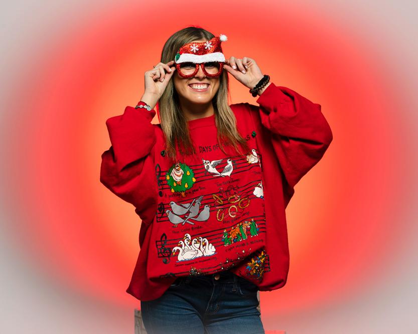 The University's First-Ever Holiday Sweater Contest