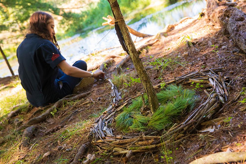 Site-specific land art