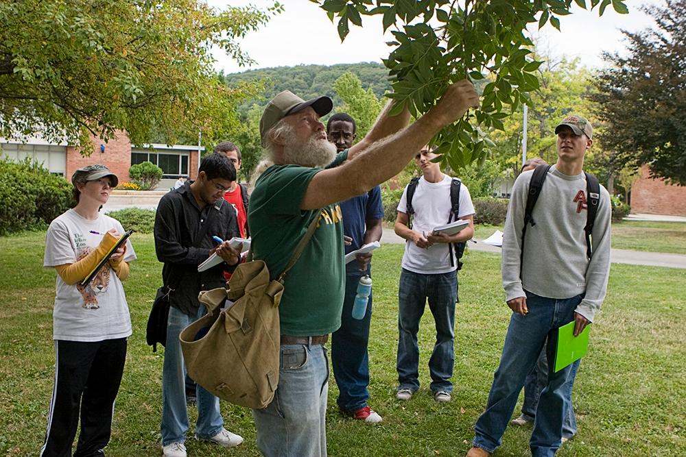 Dick Andrus, associate professor emeritus of environmental studies