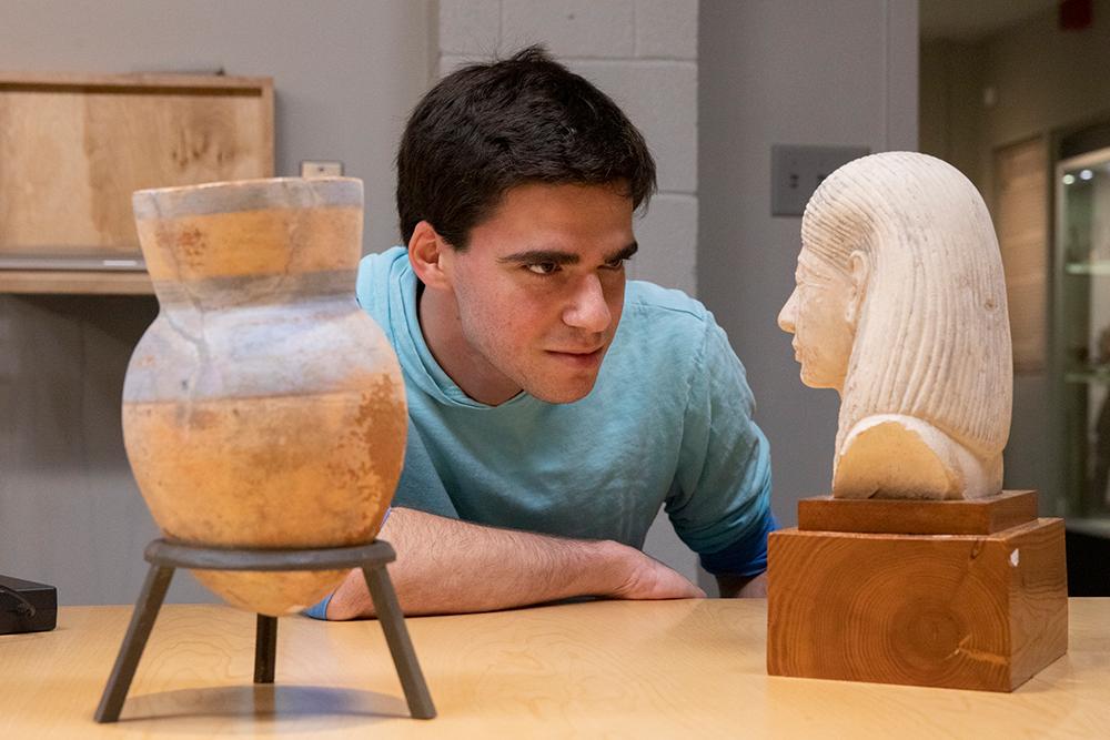 Materials of culture: Senior traces cross-culture connections in the ancient world