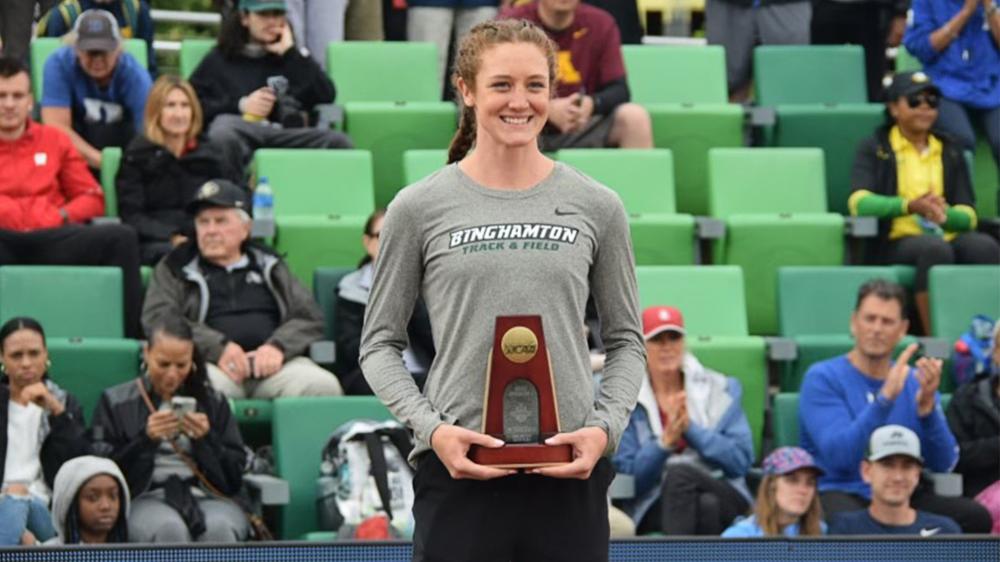 Emily Mackay, Dan Schaffer Outdoor Track & Field All-Americans 