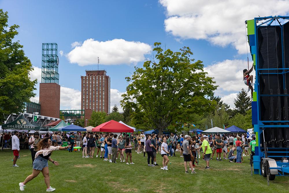 University Fest 2022 Daily Photo Aug 29 2022 Binghamton University 