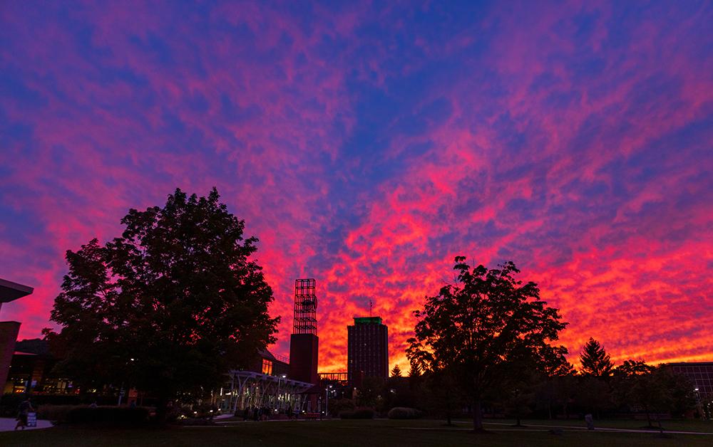 September's last sunset