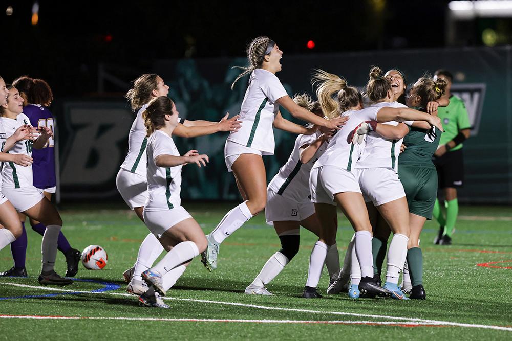 Women's soccer advances to America East final