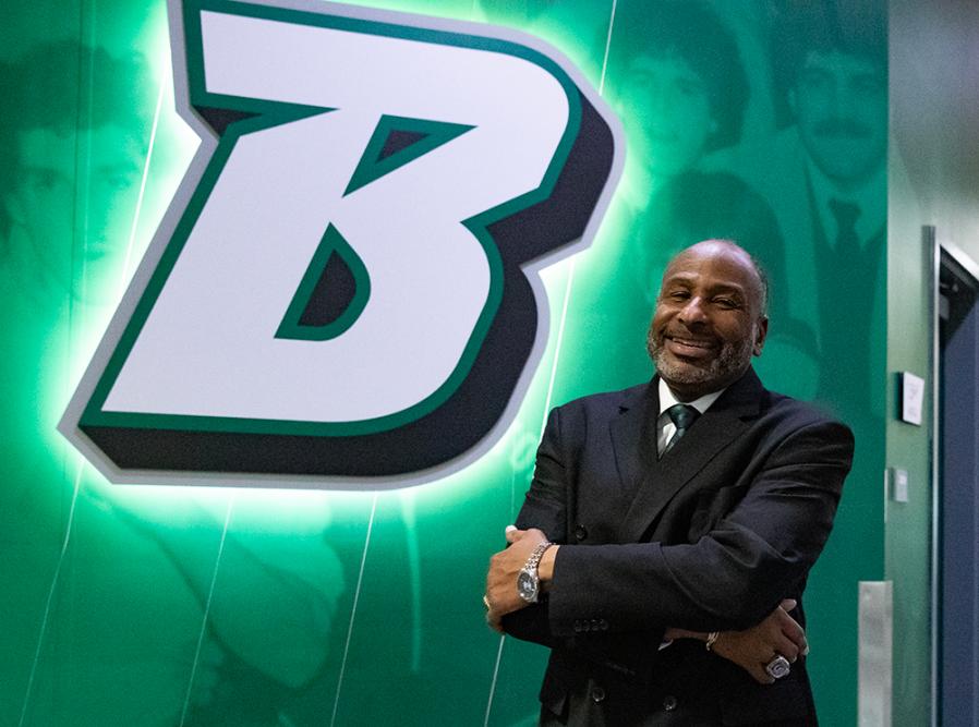 Eugene Marshall Jr. Binghamton's new athletics director