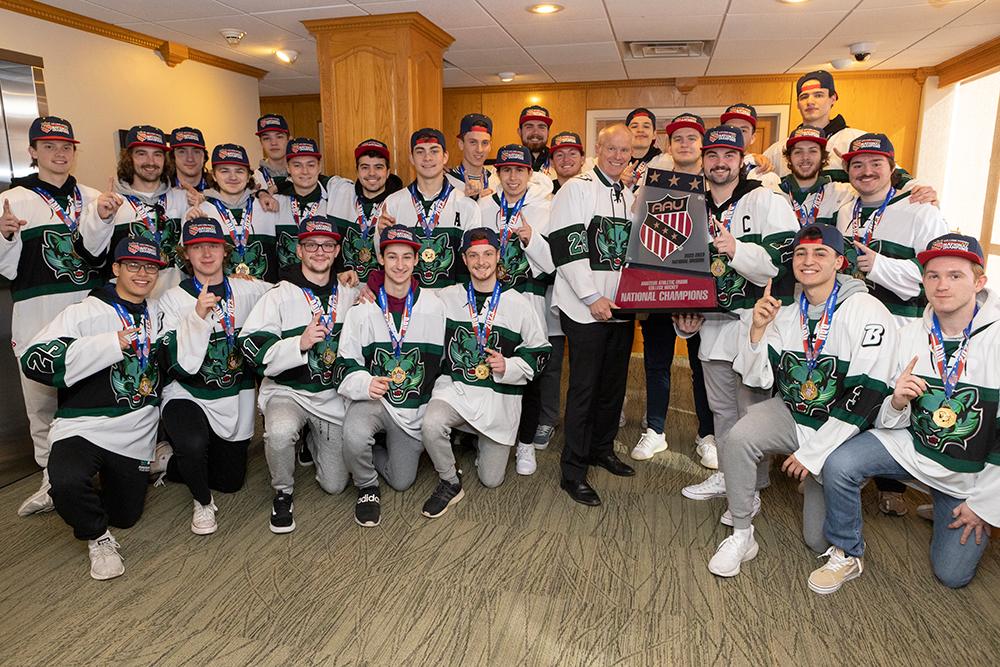 DII AAU College Hockey National Champions Daily Photo Mar 21 2023