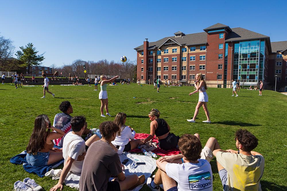 Newing College quad 