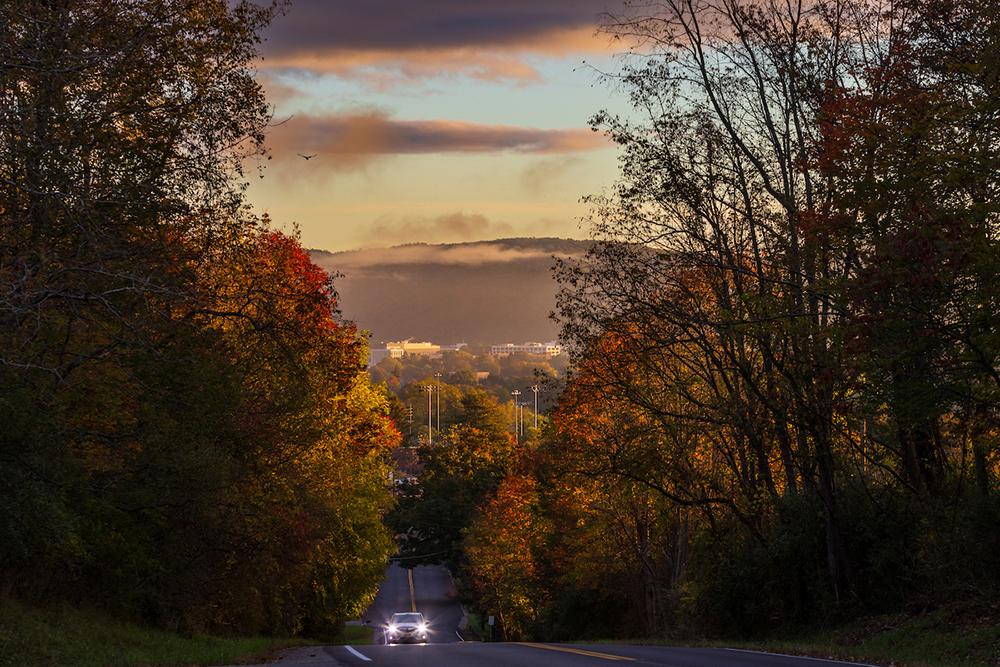 Autumn sunrise 