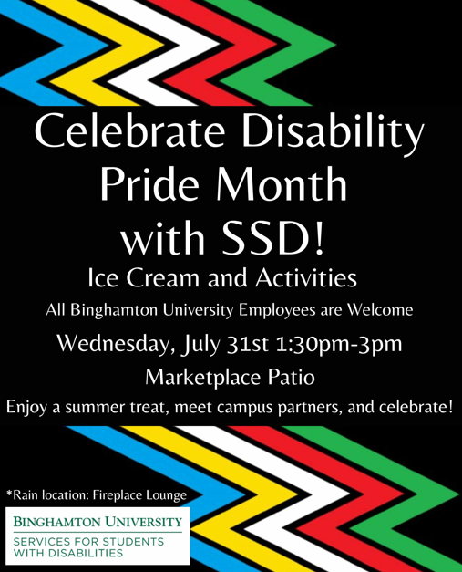 Celebrate Disability Pride Month with SSD!
